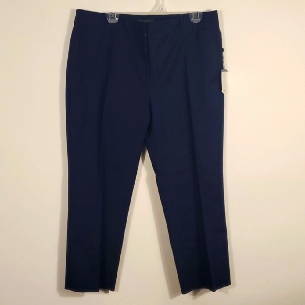 Adrienne V 16 Navy Pantsuit Pant Suit NWT Professional